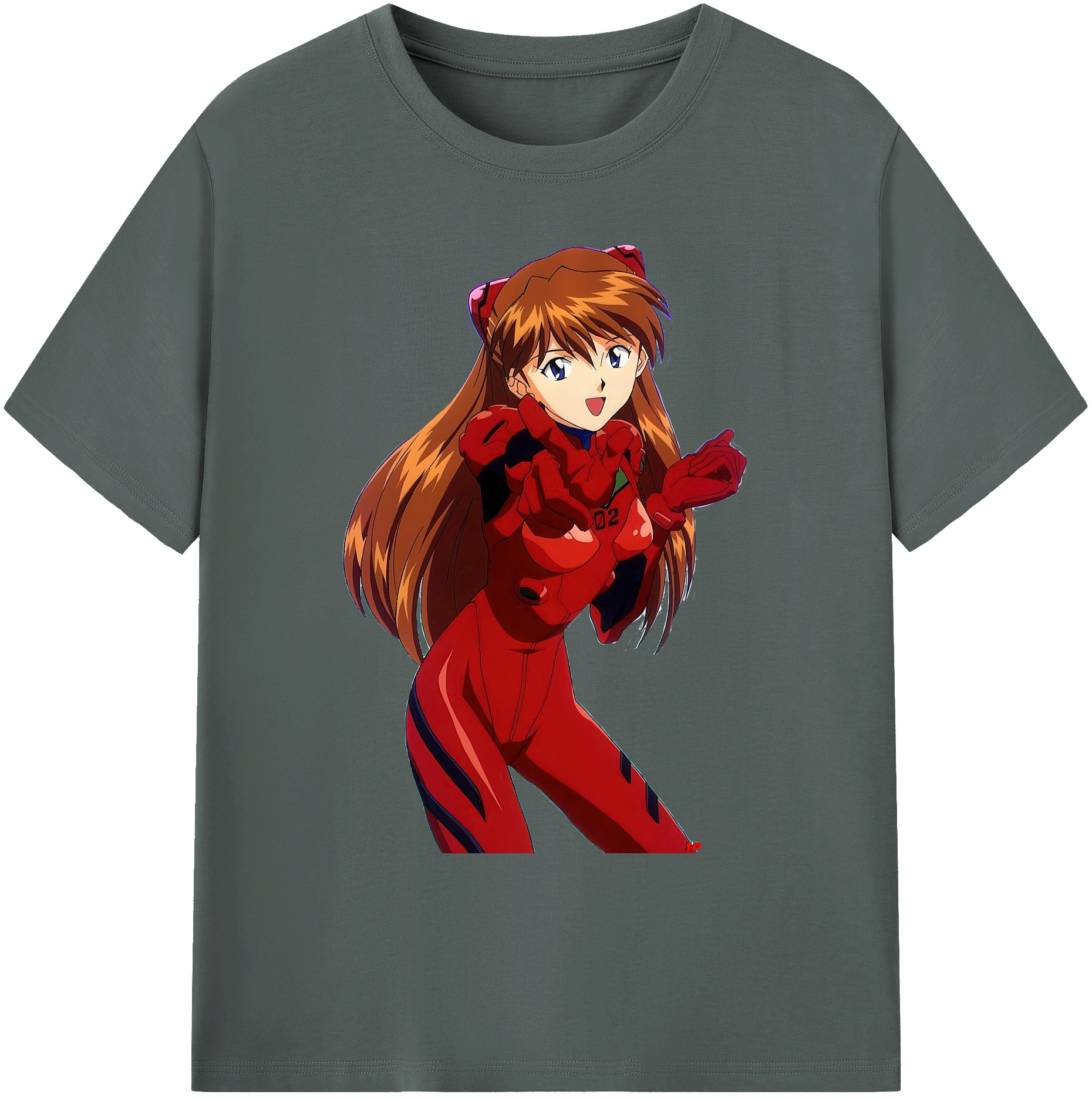 （画像用） EVA 新世紀エヴァンゲリオン 綿100％ メンズ半袖Tシャツ｜肌触りやわらか＆通気性